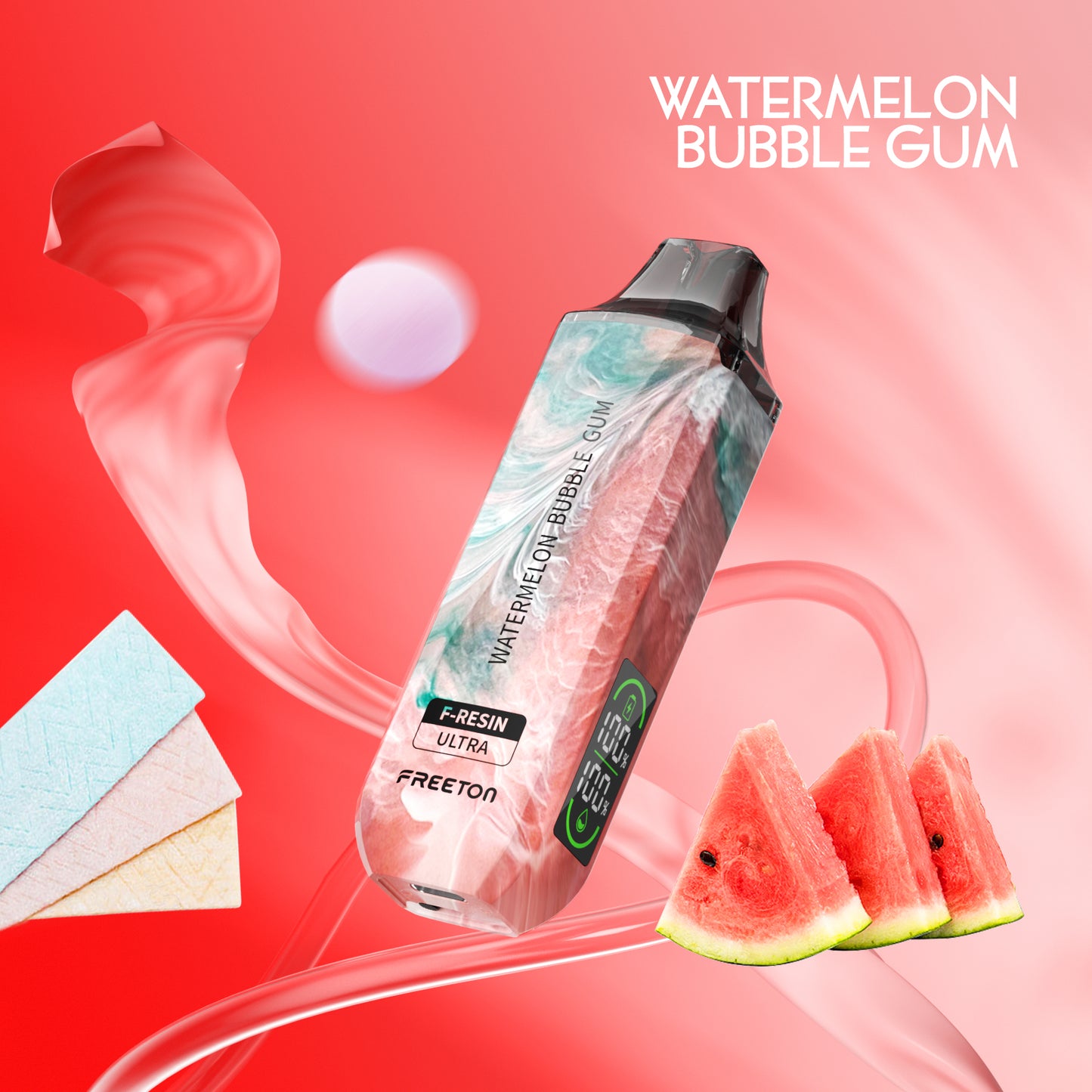 WATERMELON BUBBLE GUM 2% FRESIN-ULTRA
